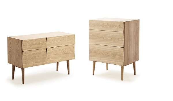 Reflect, small sideboard and chest of drawers, by Søren Rose / Muuto.