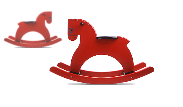 Rocking horse by by Ulf Hanses / Playsam.