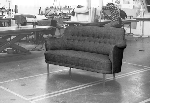 Samsas, sofa by Carl Malmsten / O.H. Sjögren.