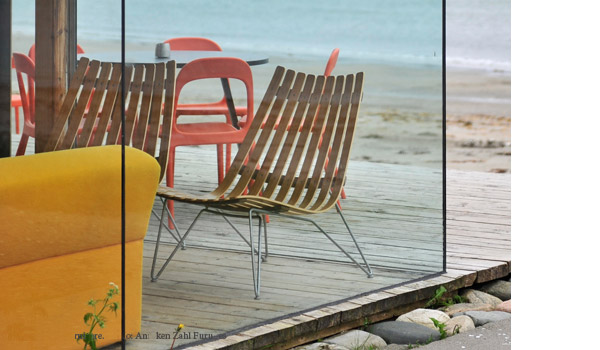 SALE! Scandia Nett Lounge chair (with a view) by Hans Brattrud / FjordFiesta.