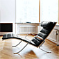Reduced showroom piece - FK 87 (aka Grasshopper chair), lounge chair by Fabricius & Kastholm / Lange Production. Condition = New!