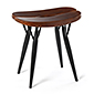 Pirkka stool with brown seat. Condition = new!