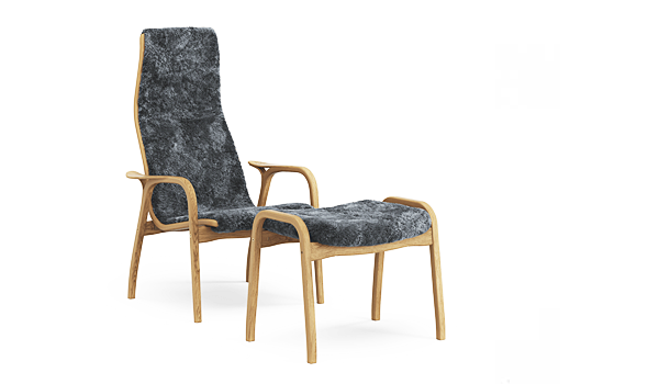 Sale! Lamino, lounge chair and foot stool by Yngve Ekström / Swedese