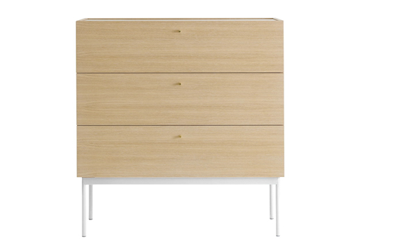 SALE! Luc, chest of drawers with glass top by Broberg & Riddarstråle / Asplund.