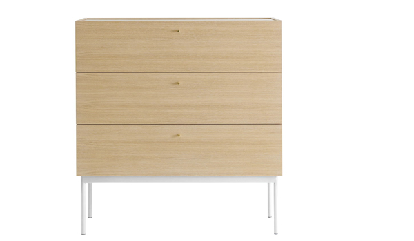 SALE! Luc, chest of drawers with glass top by Broberg & Riddarstråle / Asplund.