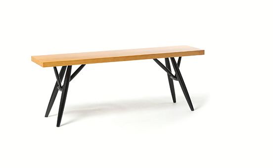Pirkka; bench by Ilmari Tapiovaara
