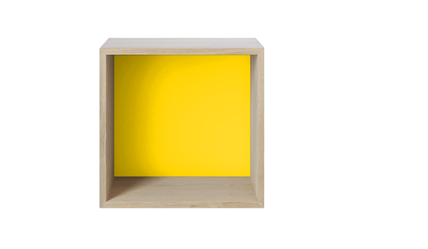 30% SALE! Stacked v.1 medium module, ash/yellow / Muuto.