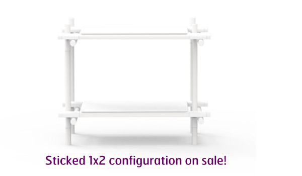 SALE! Stick shelving system by Jan Plecháč & Henry Wielgus / Menu.