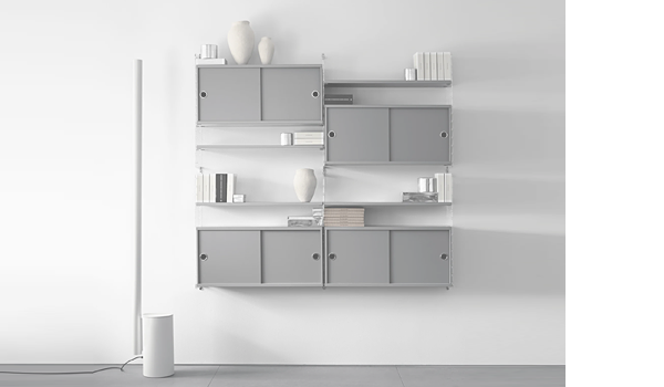 20% SALE! String shelving system, Artek grey.