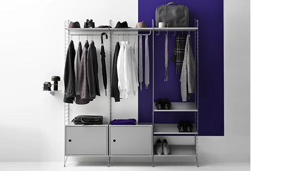 20% SALE! String shelving system, Artek grey.