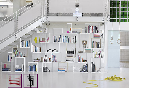 Stacked, modular storage system with endless possiblities, by JDS Architects / Muuto.
