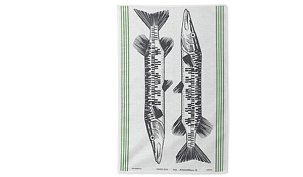 Fiskarens dröm, tea towel by Astrid Sampe / Almedahls