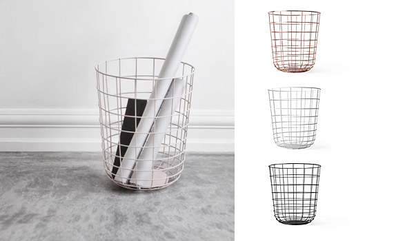 Wire bin by Norm Architects / Menu.